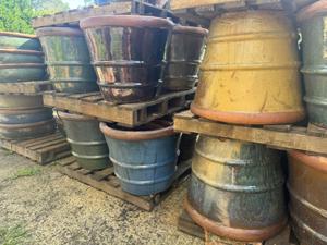 Glazed Ceramic Yakuta Fuyang Pot - Yellow